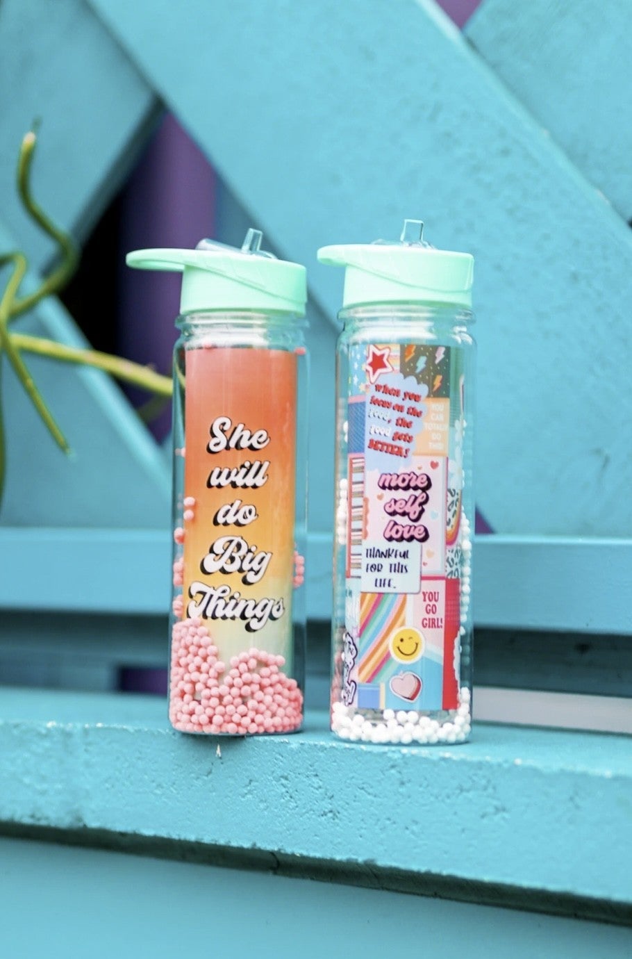 Pom Pom Water Bottle *Final Sale*