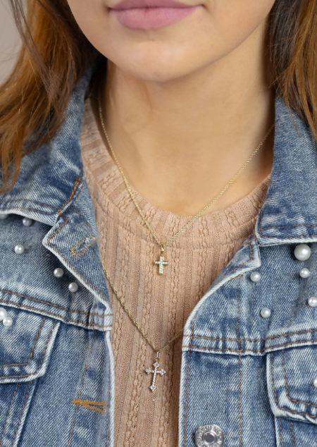 Pre-Order Juliet Cross Charm *Final Sale*