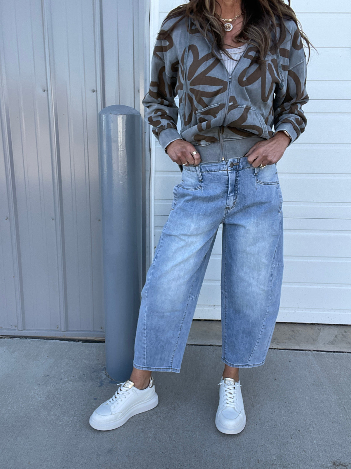 For The Cause Barrell Jeans In 2 Colors