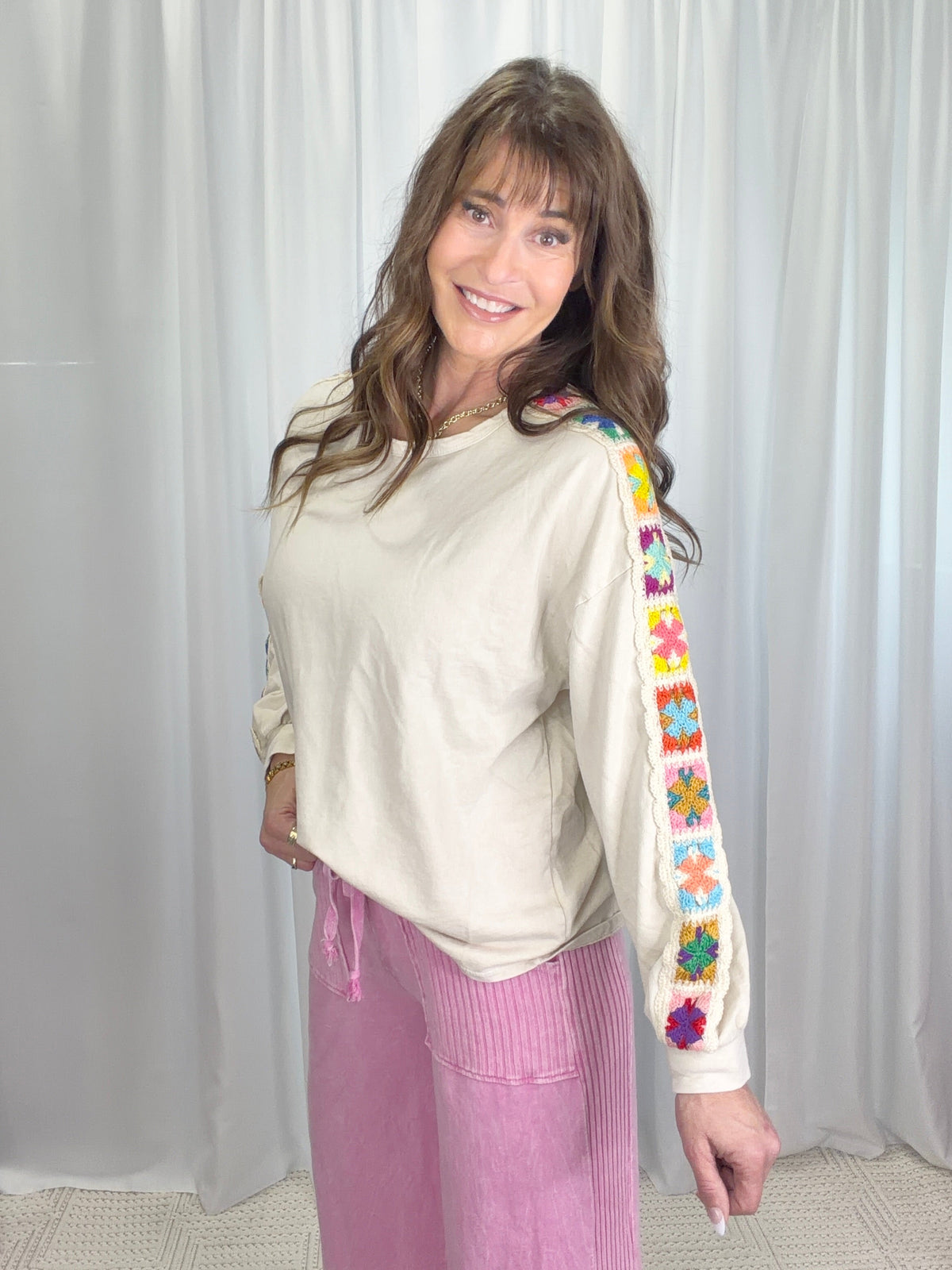 Slow Mornings Mineral Washed Sweatshirt In 2 Colors *Final Sale*