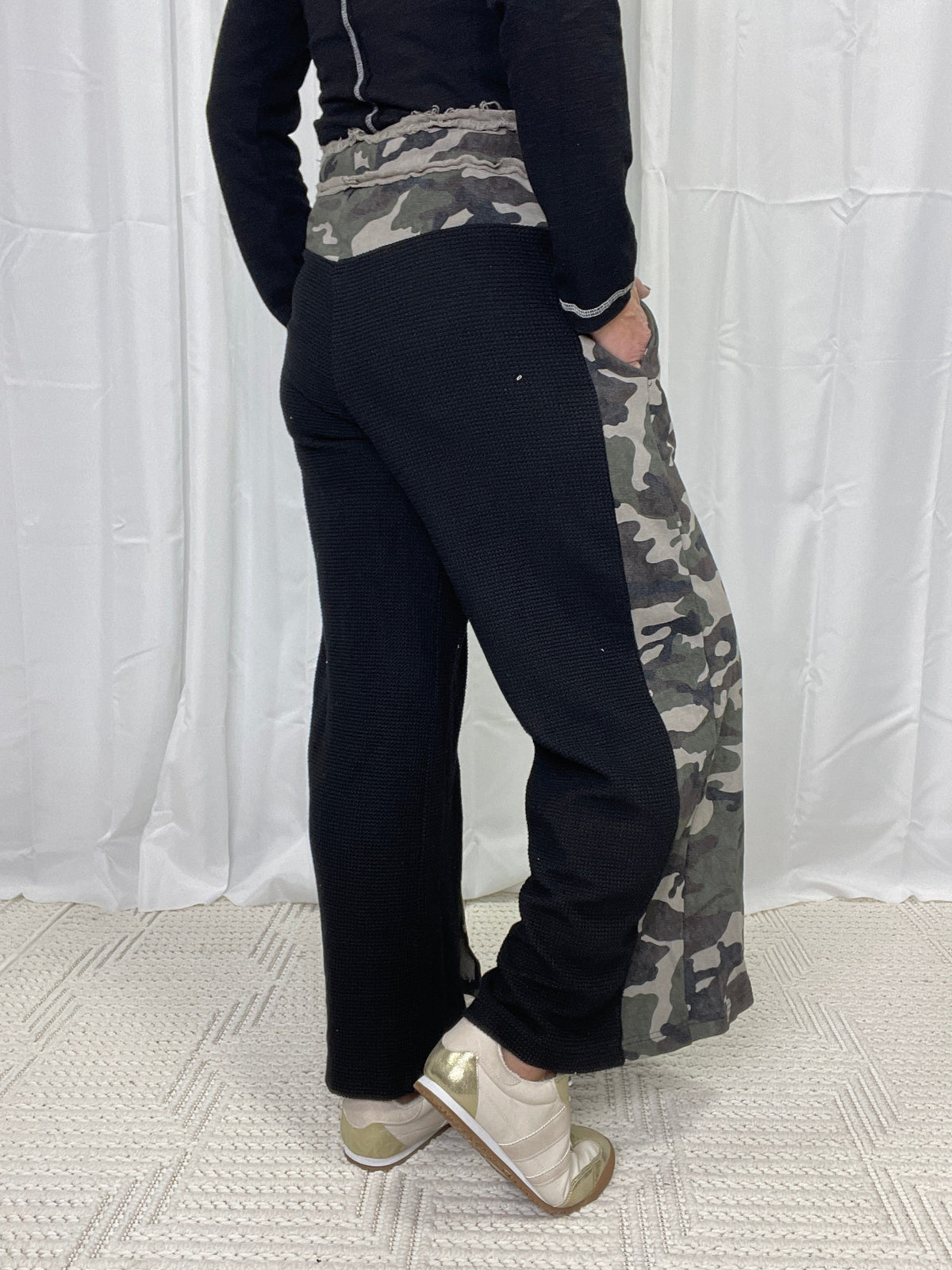 POL Rebel Knit Cargo Pants In 2 Colors