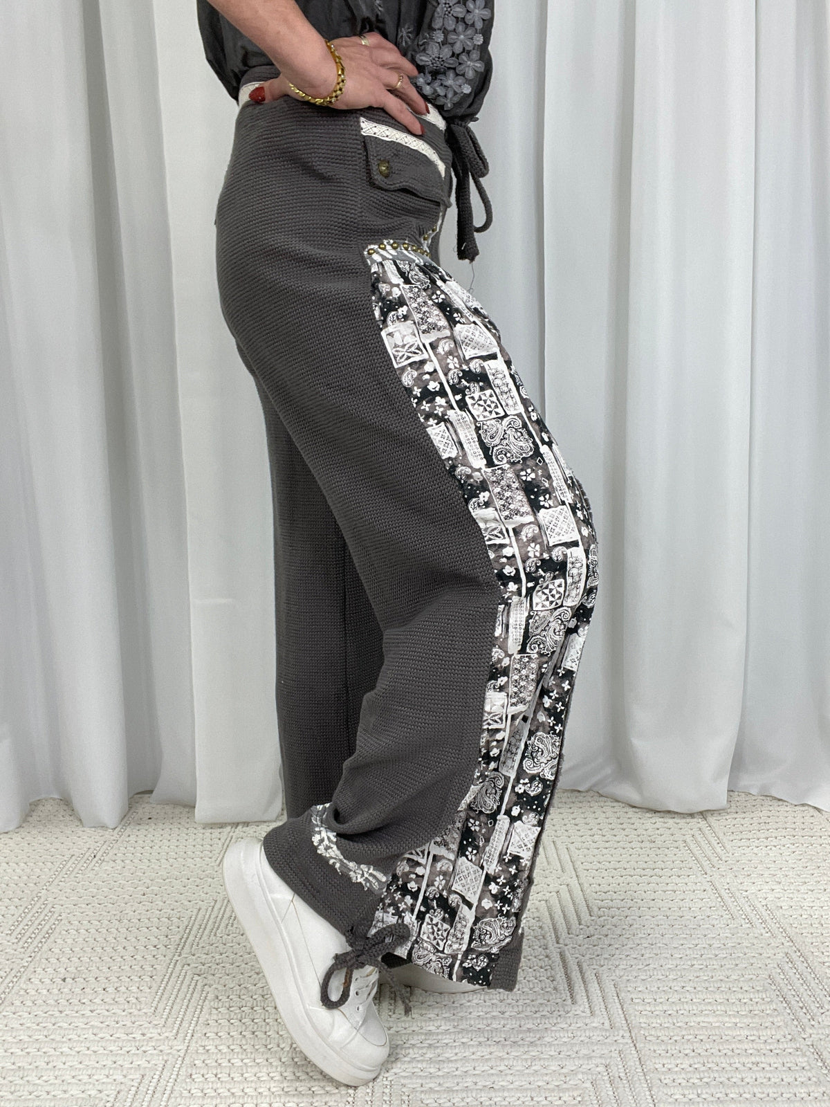 POL Something About It Waist Tie Pants In 2 Colors