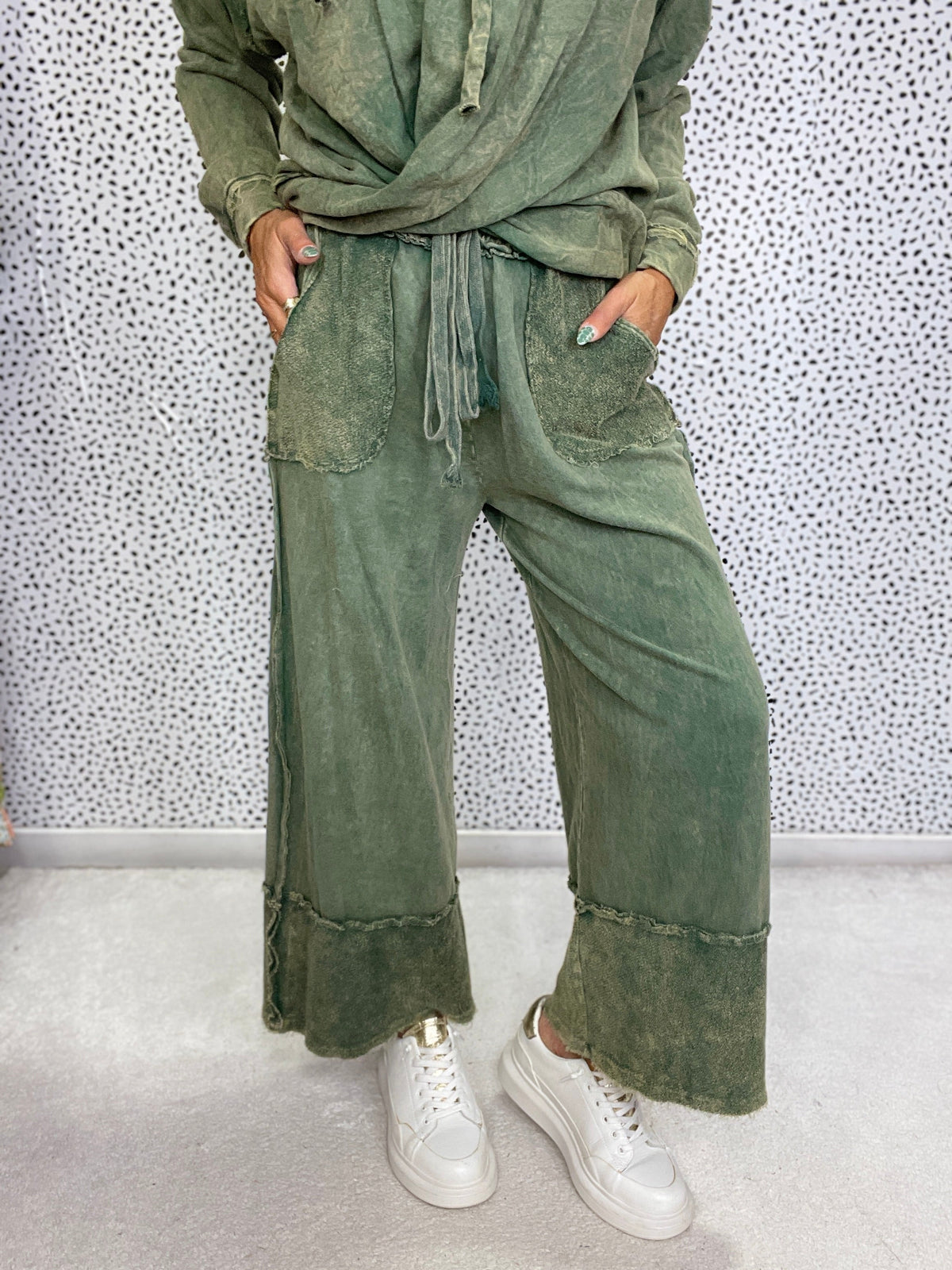 Pretty Girl Easy Mineral Wash Pants In 13 Colors