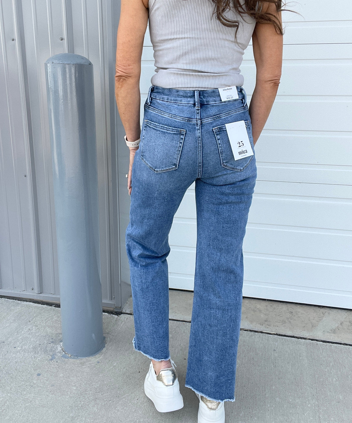 Mica Wren Super High Wide Leg Jeans 82M
