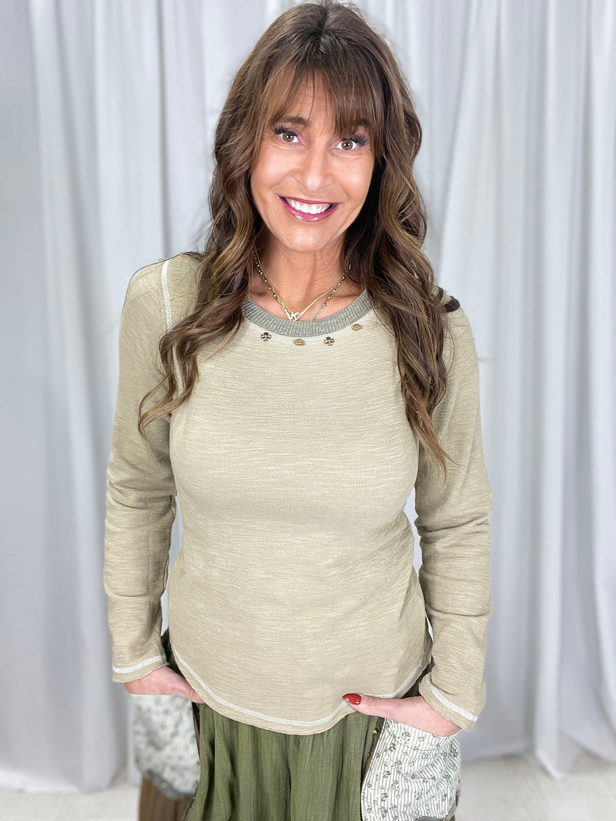 POL Daily Special Long Sleeve Top In 3 Colors