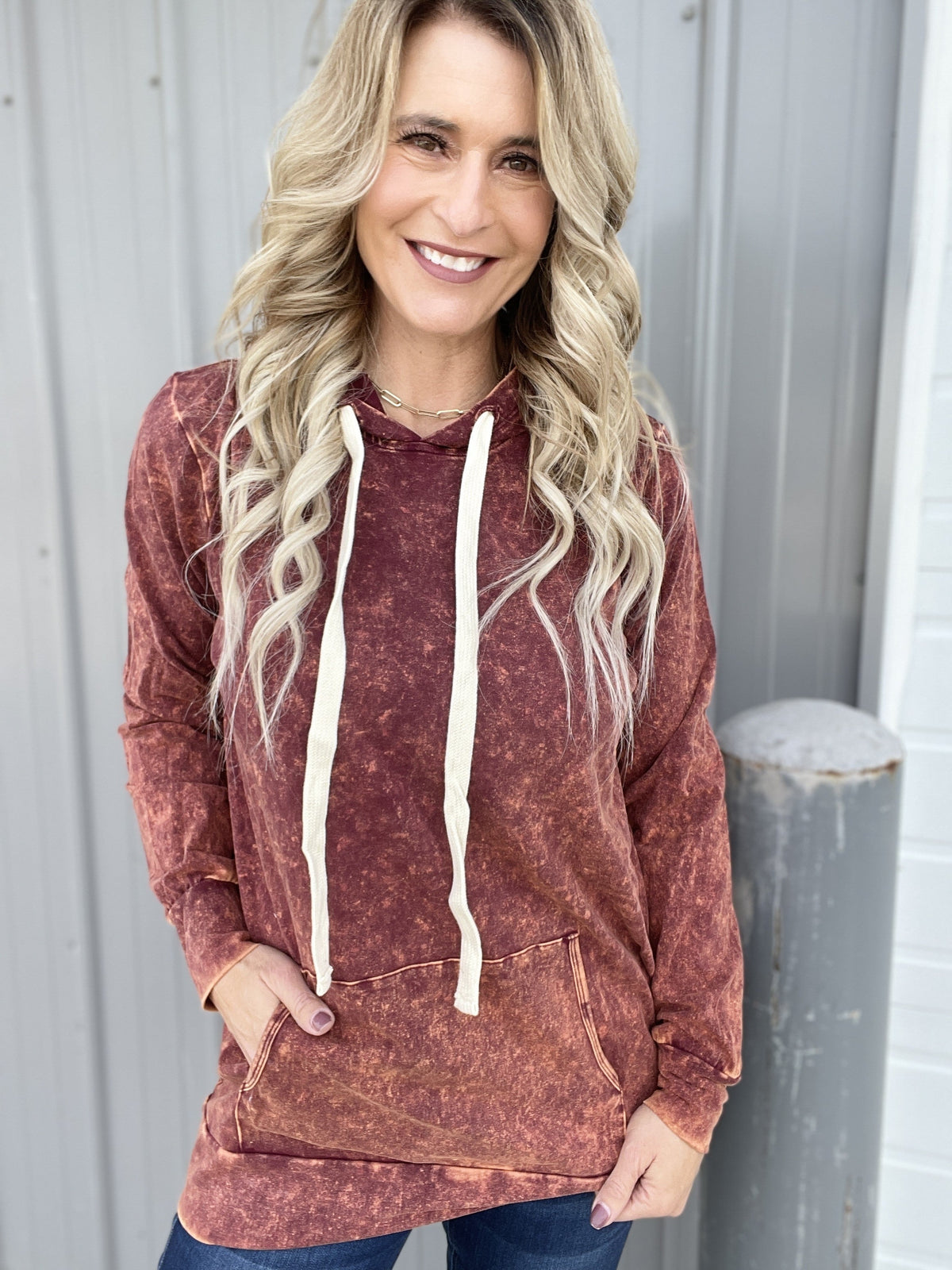 Mineral Wash Amazing Hoodie *Final Sale*