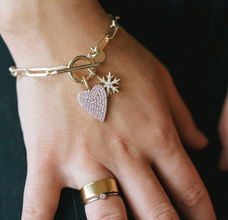 Pre-Order Moody Heart Charm *Final Sale*