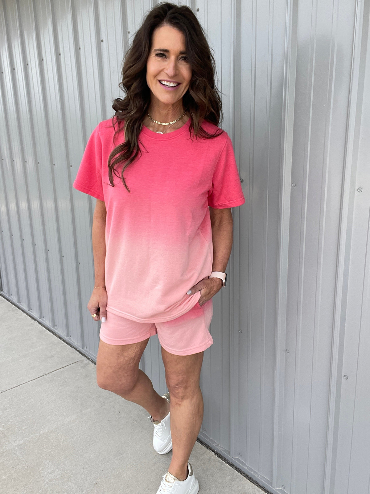 Summer Oasis Ombre Comfort Top In 2 Colors *Final Sale*