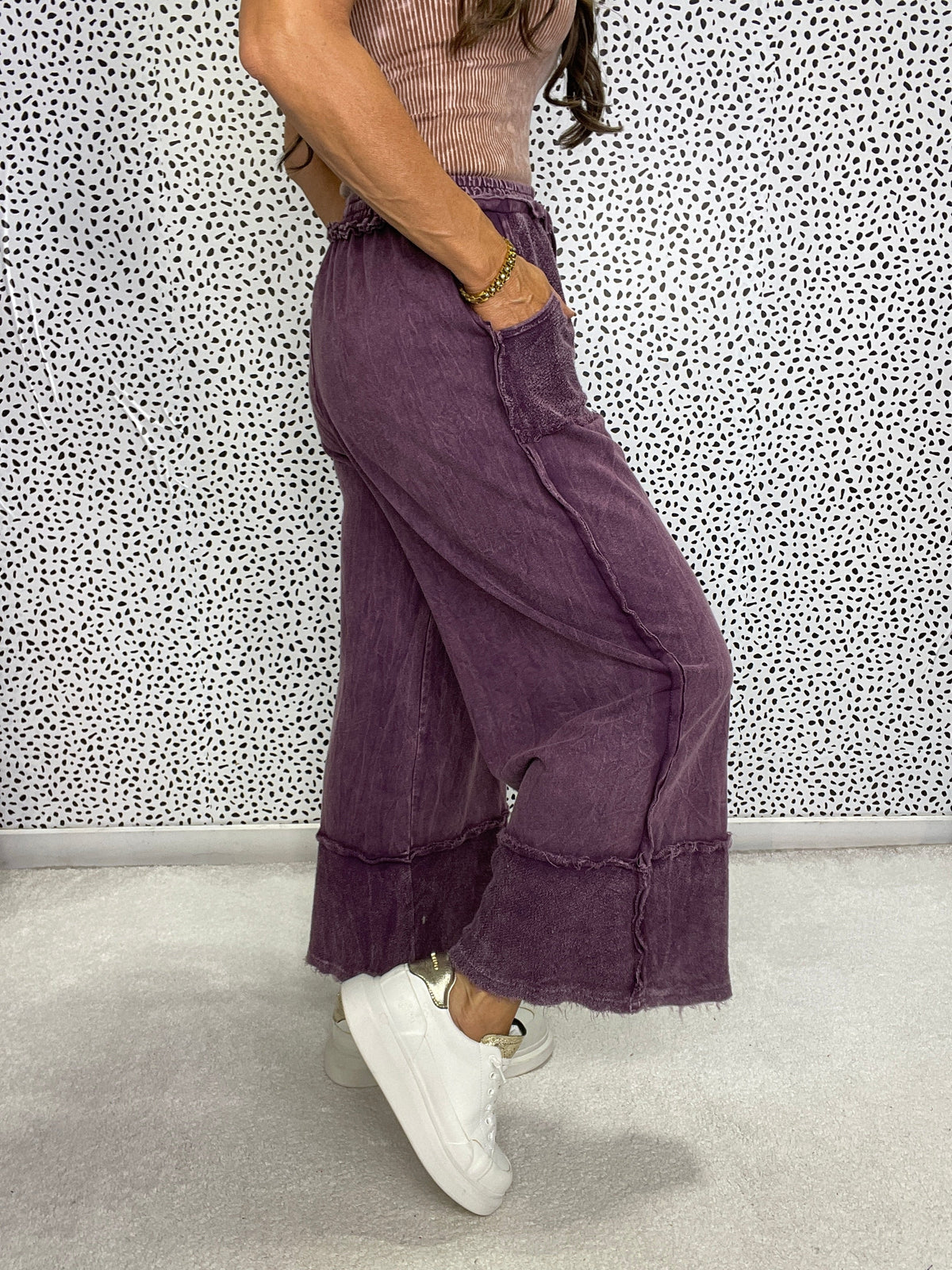Pretty Girl Easy Mineral Wash Pants In 13 Colors