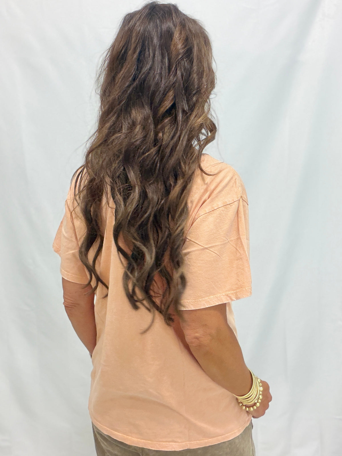 Wild Smile Mineral Washed Oversized Top In 4 Colors
