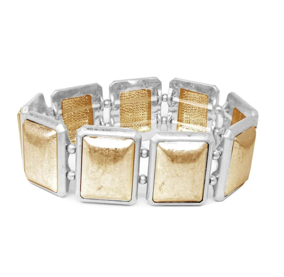 Room For You Square Stretch Bracelet In 2 Colors *Final Sale*
