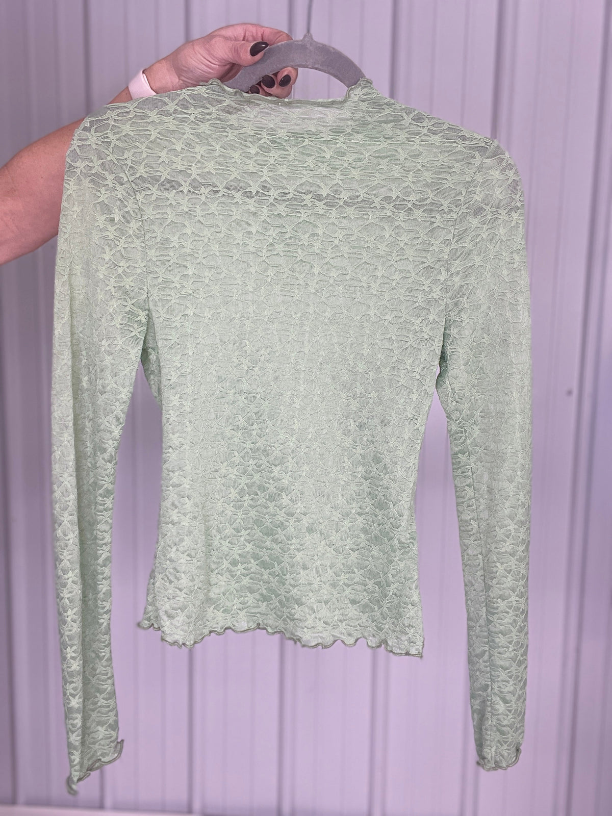 Sheer Petal Lace Top in 5 Colors *Final Sale*