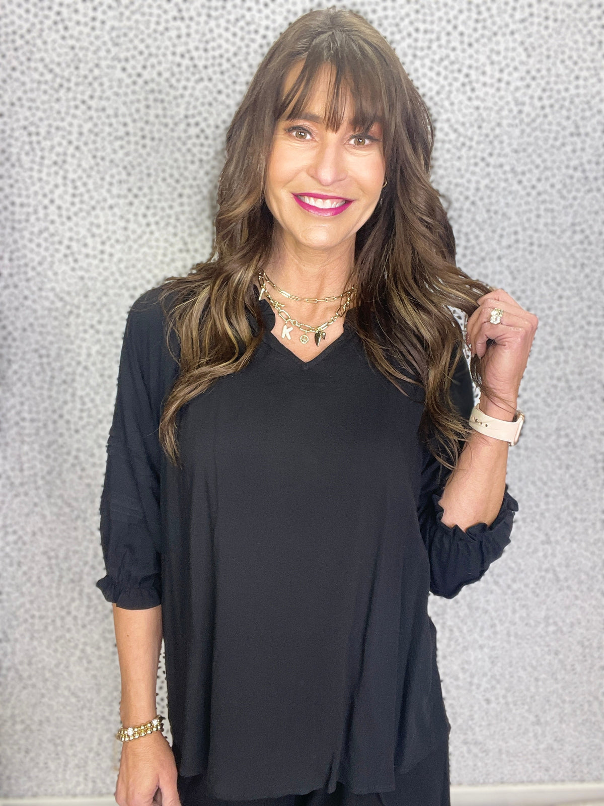 Searching For You Easy Details Top In 3 Colors *Final Sale*