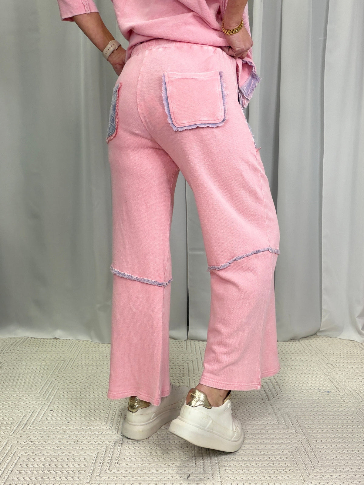 Starry Lounge Wide-Leg Pants in 4 Colors