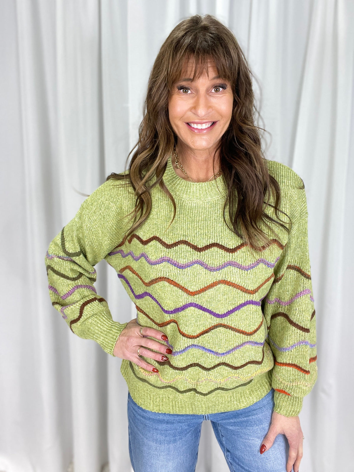 For The First Time Knitted Sweater In 2 Colors *Final Sale*