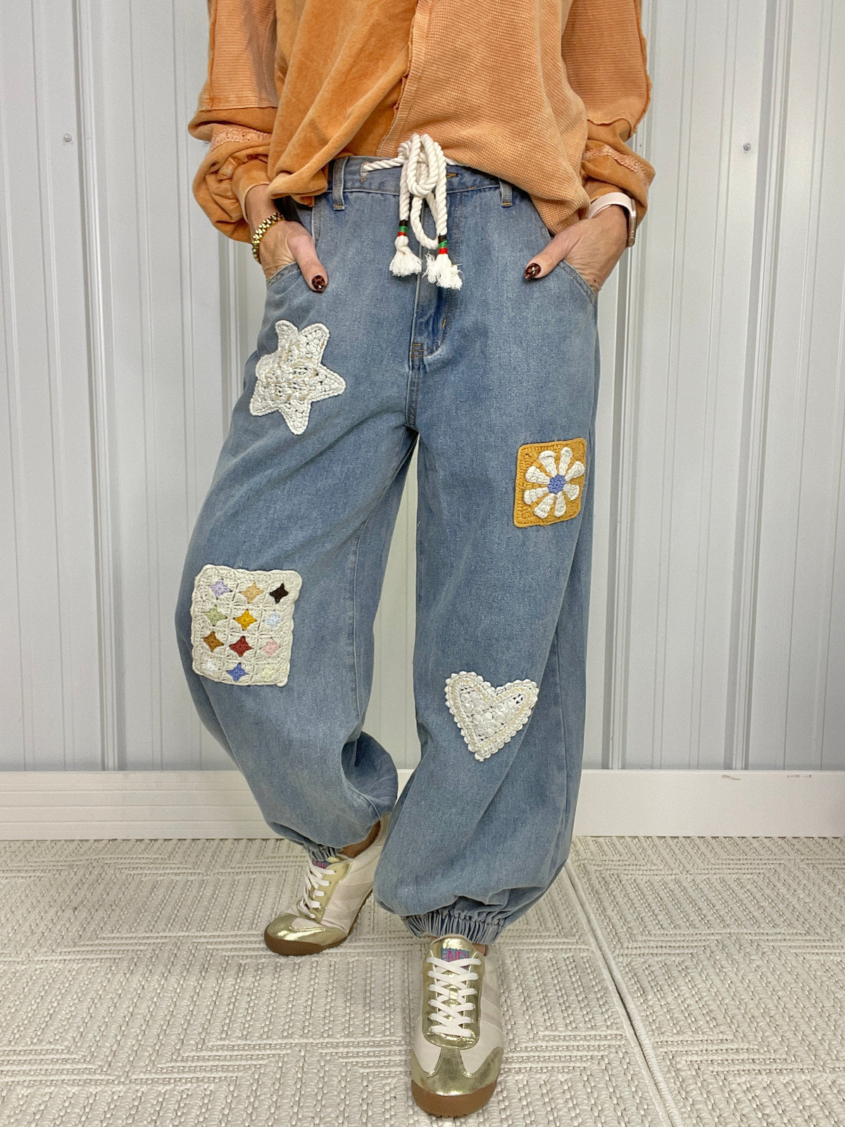 POL The Optimist Pants In Denim *Final Sale*