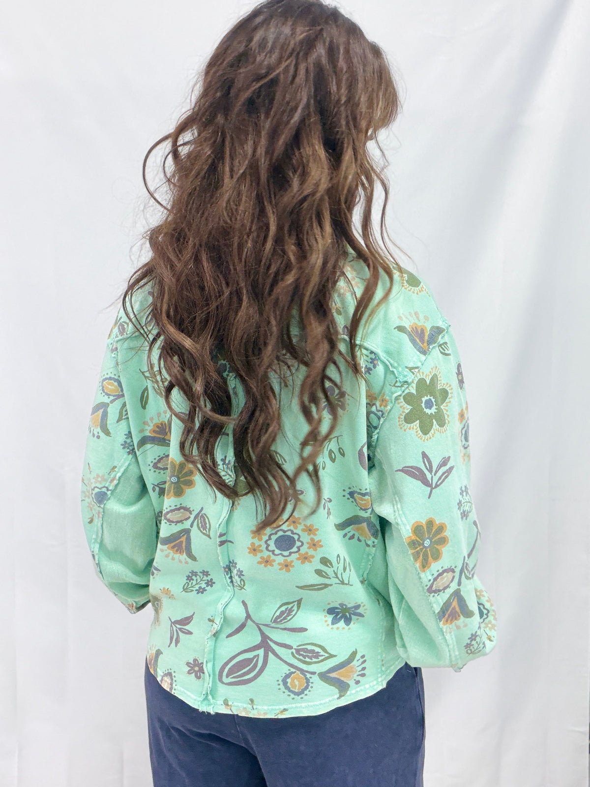 Wildflower Whisper Mineral Wash Top In 6 Colors