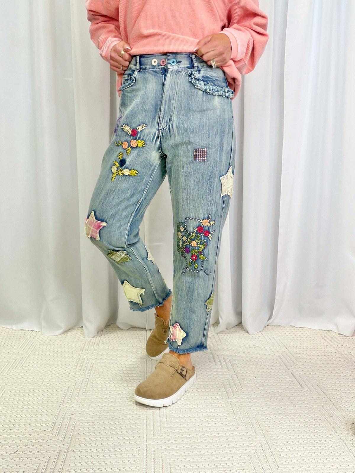 Happy Little Patch Jeans
