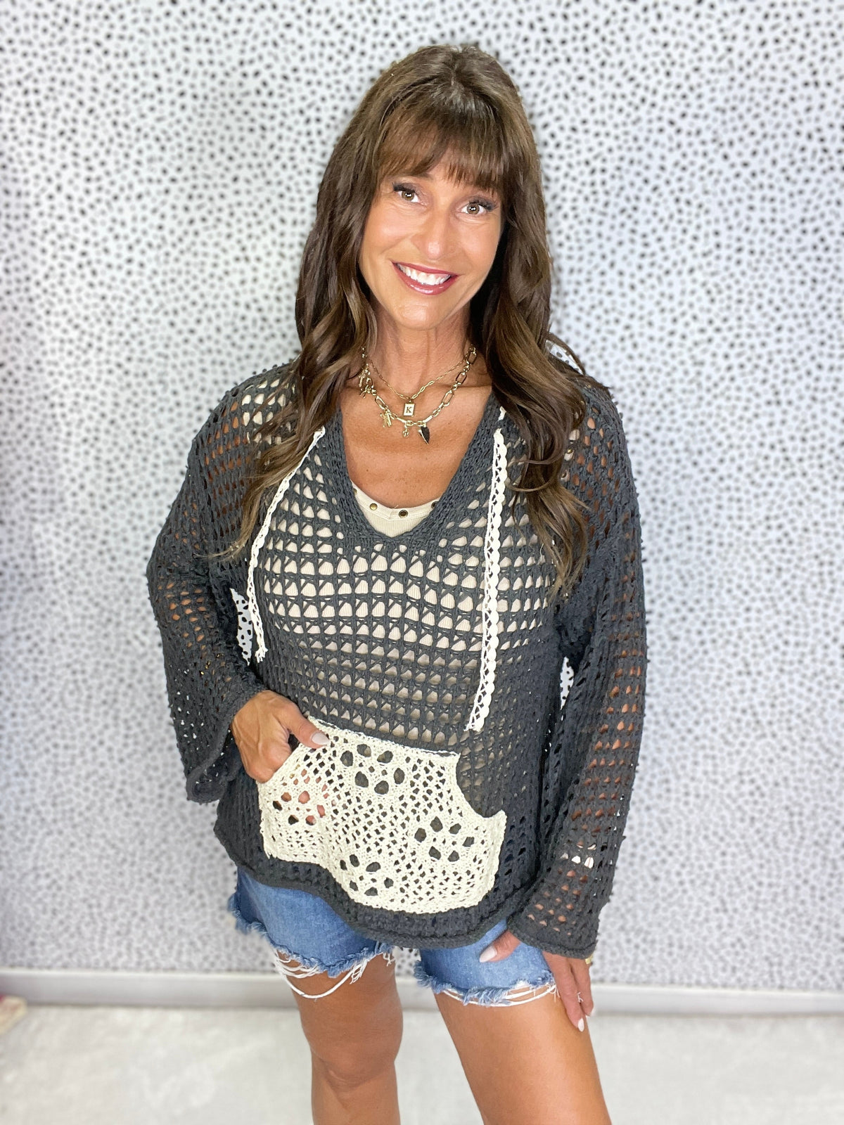 Pol Coastal Breeze Sweater in 2 Colors