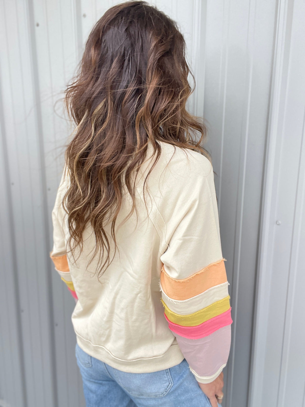 Miles On It Loose Fit Pullover In 3 Colors: Sage, Oatmeal, Mocha *Final Sale*