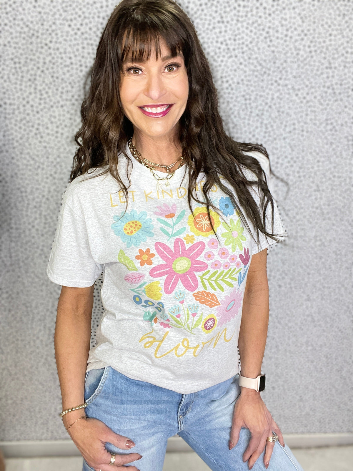 Let Kindness Bloom Tee OR Crewneck Sweatshirt