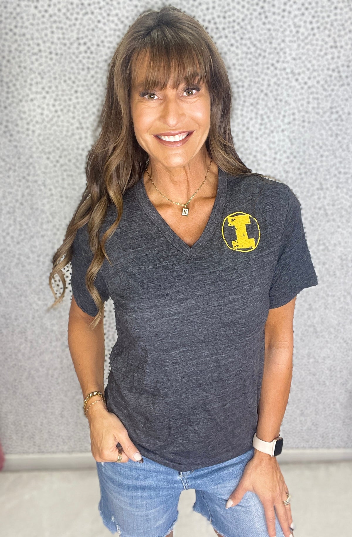 Gimme An I For Iowa Short Sleeve Tee