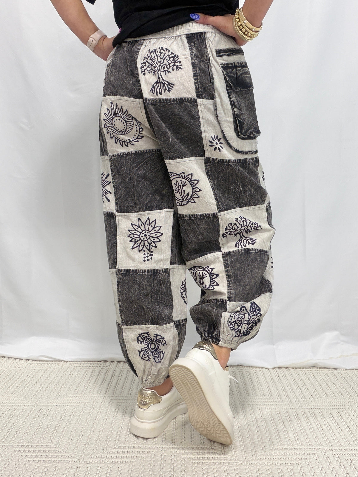 Midnight Muse Patchwork Pants