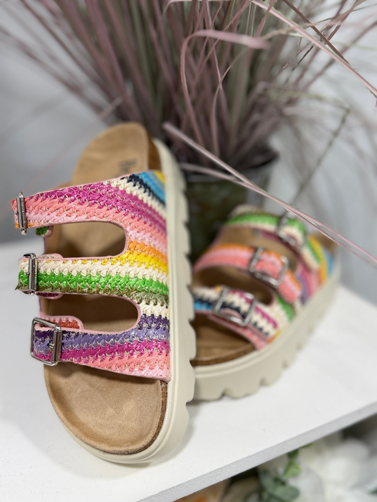 Corkys Threes Company Sandal In Multi