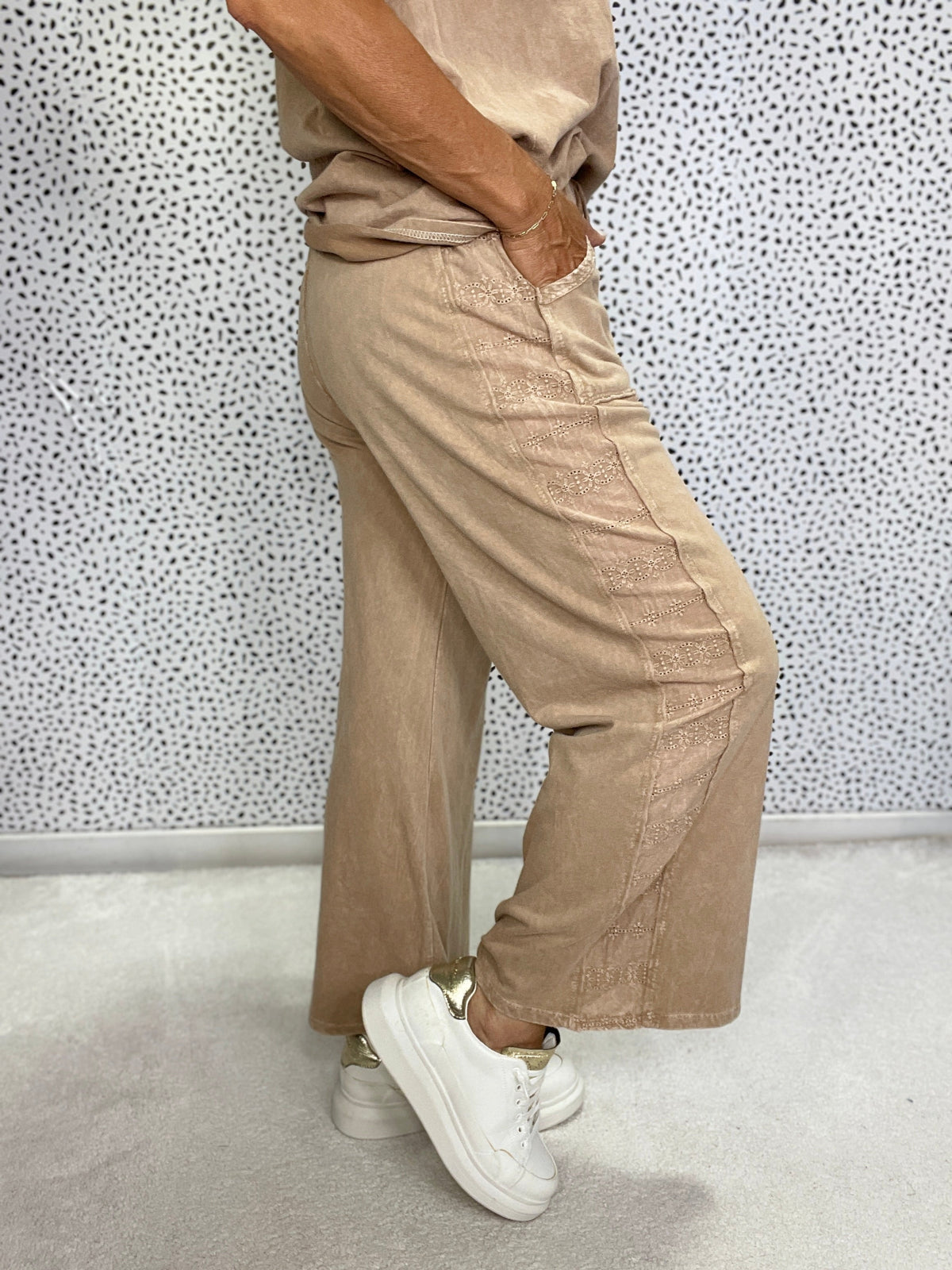 The Easy Drift Wide Leg Pants *Final Sale*