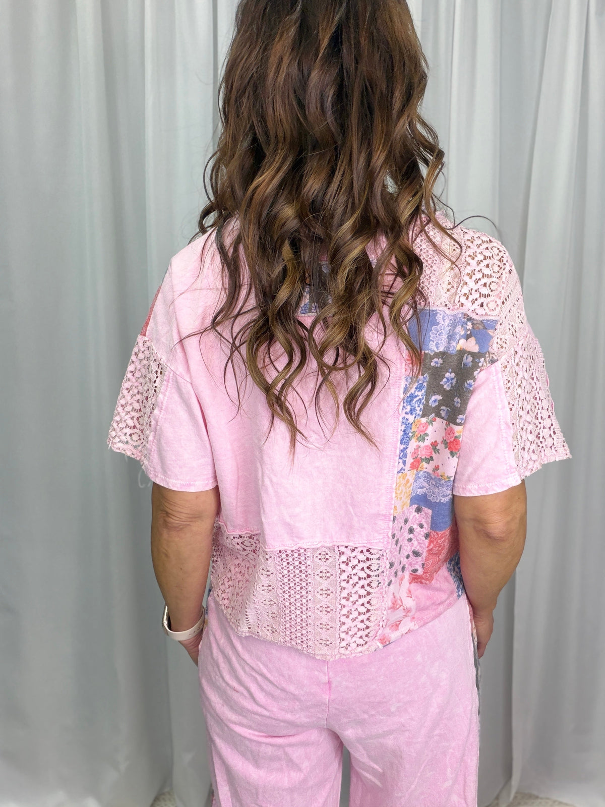 Timeless Tapestry Lace Bandana Blouse in 4 Colors