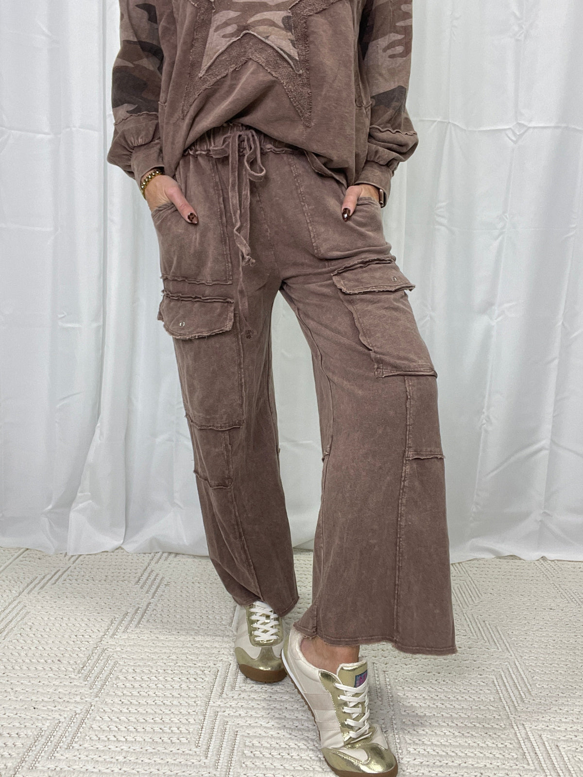 Drift Cargo Terry Pants in 9 colors