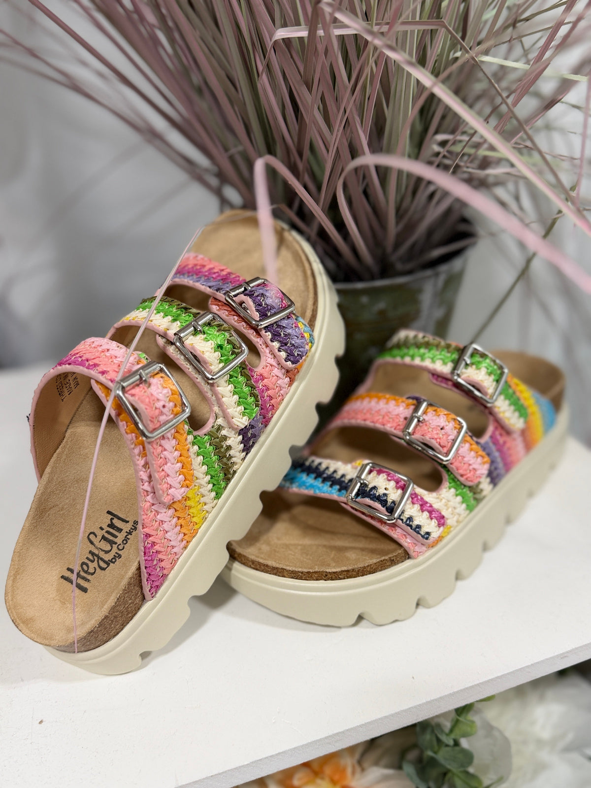 Corkys Threes Company Sandal In Multi