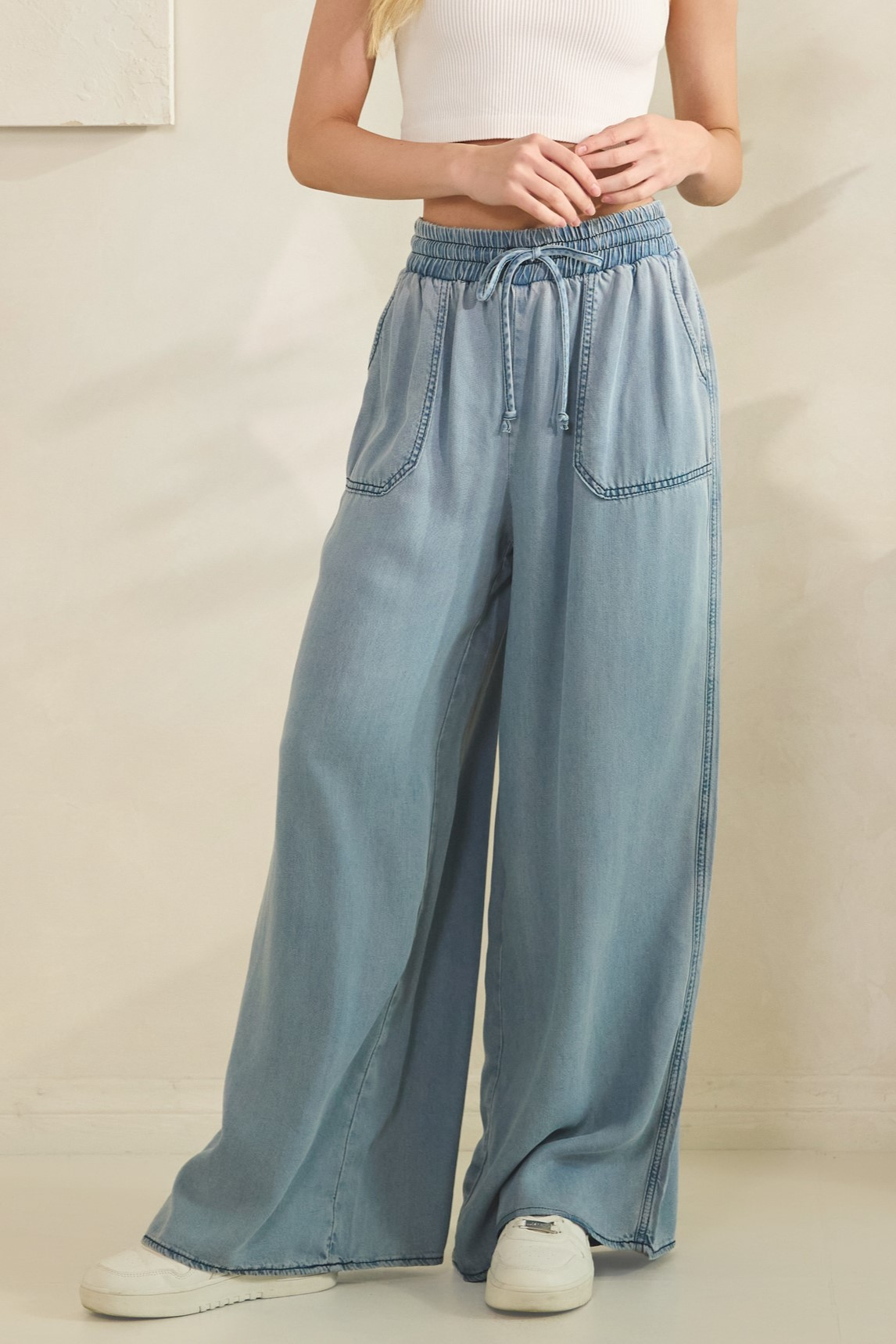 I'll Never Lie Tencel Wide-Leg Pants In 2 Colors