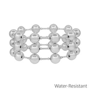 Set Of 3 Ball Stretch Bracelets In 3 Colors *Final Sale*