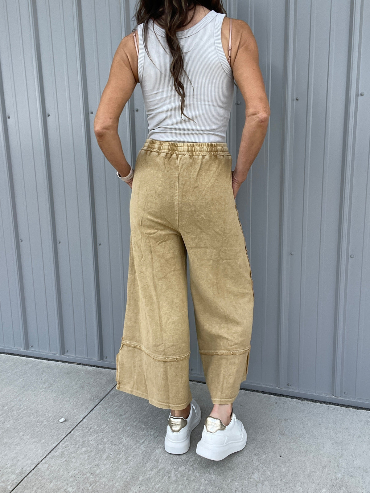 Not The Only One Wide Leg Palazzo Pants In 11 Colors *Final Sale*