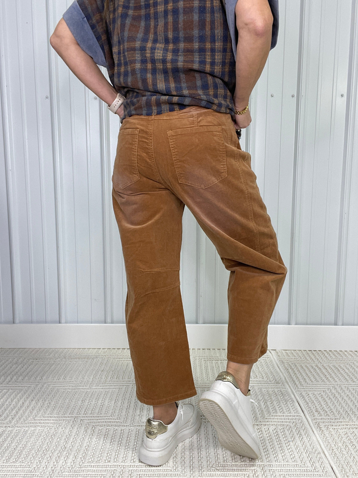 Take All Our Love Corduroy Barrel Pants In 3 Colors