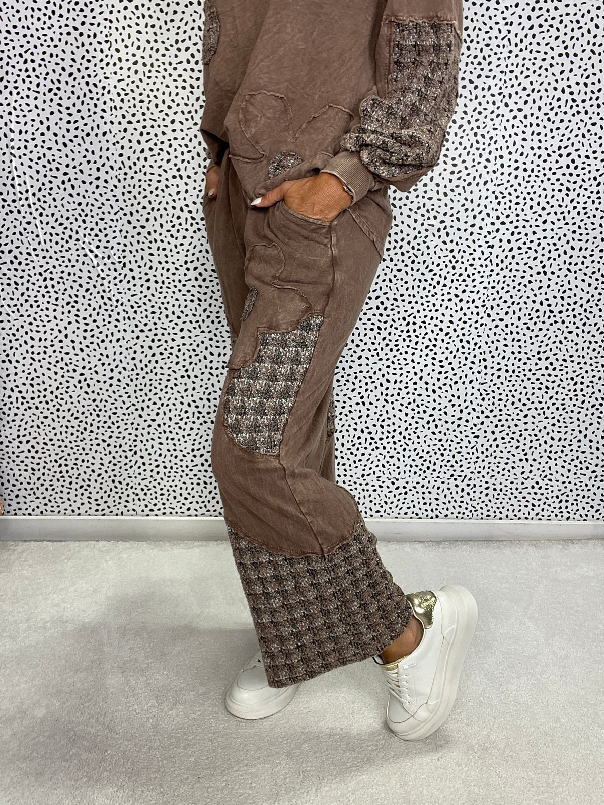 Wildflower Patchwork Wide Leg Pants in 2 Colors *Final Sale*