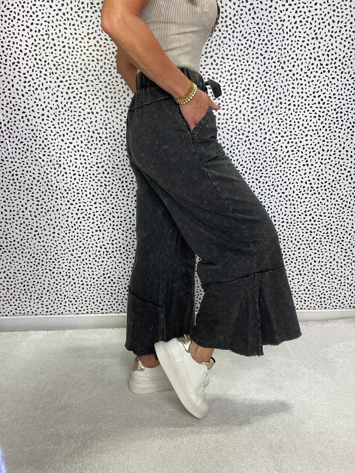 Squeeze The Day Flare Pants In 3 Colors