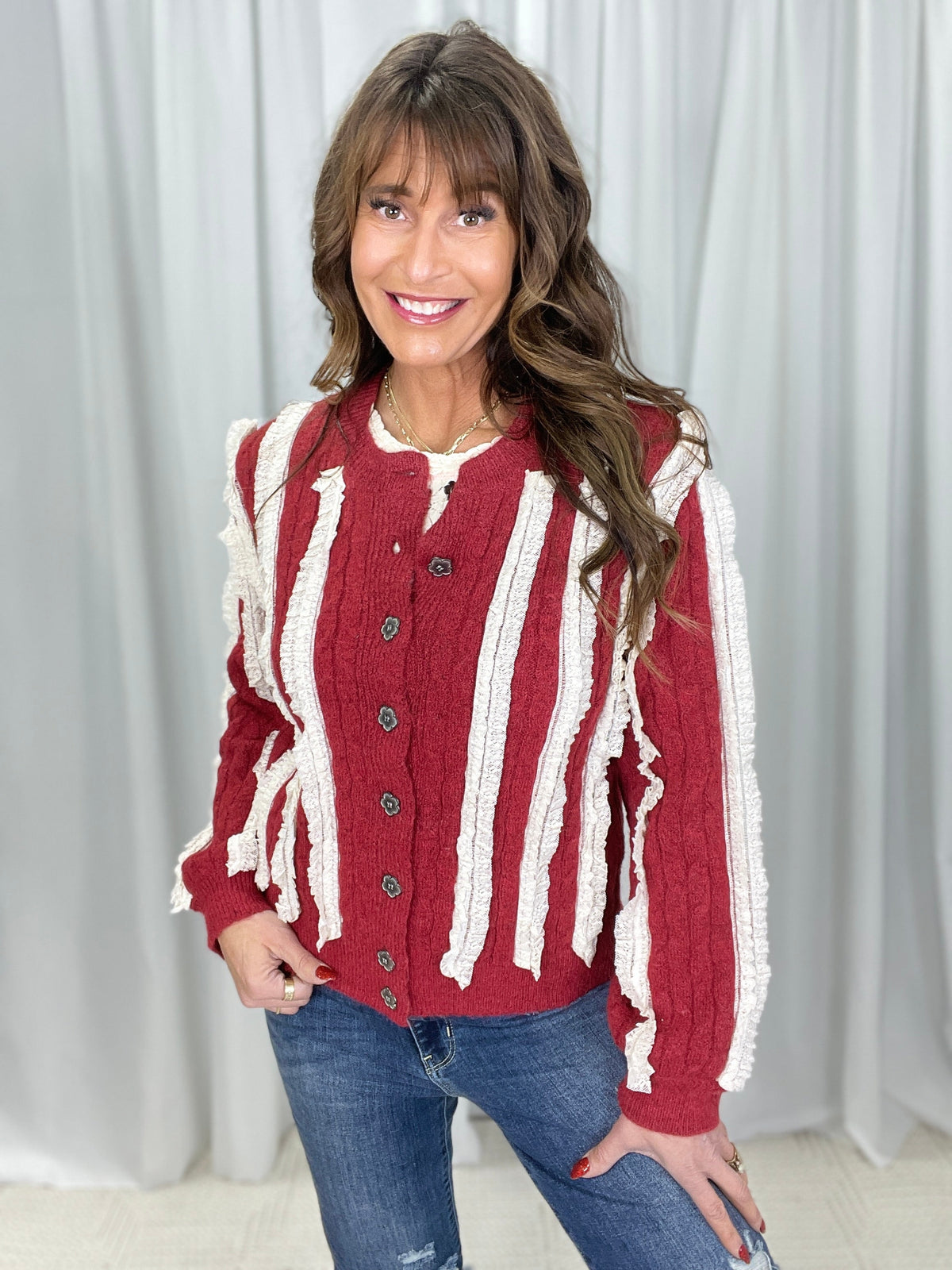 POL Don't Know What To Expect Balloon Sleeve Sweater In 2 Colors *Final Sale*