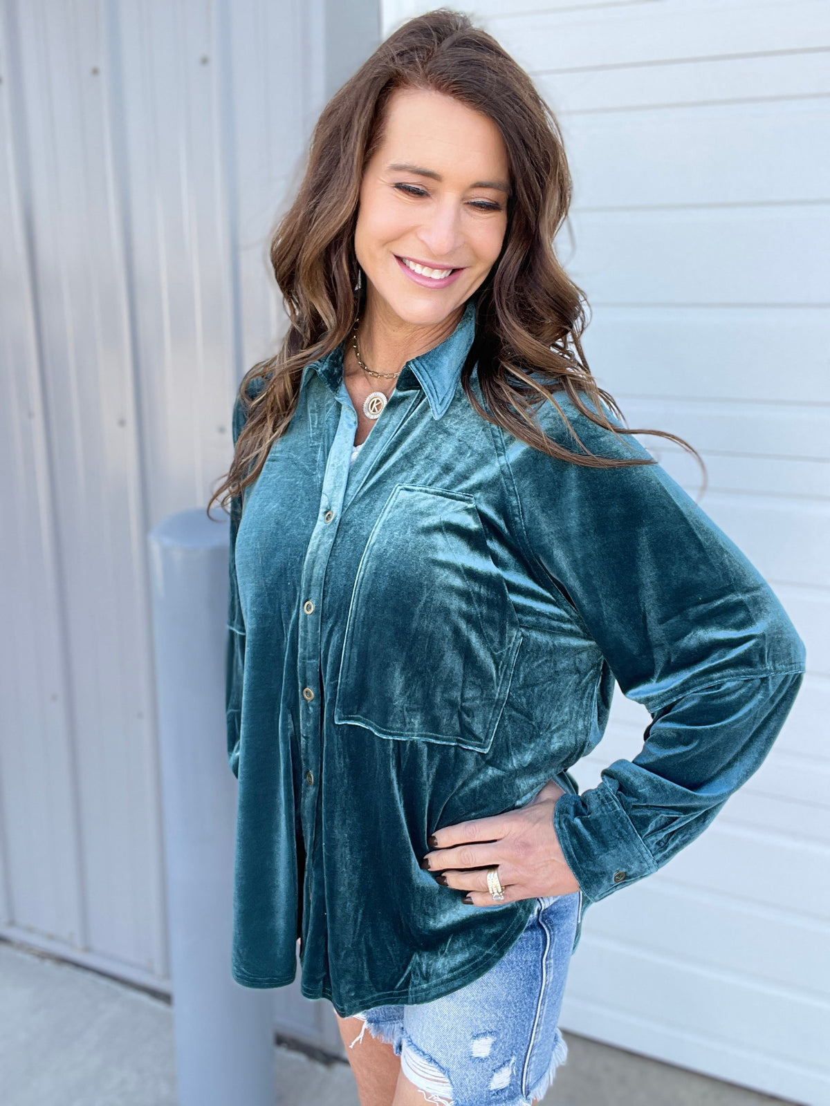 Make It After All Oversized Velvet Top In 3 Colors *Final Sale*