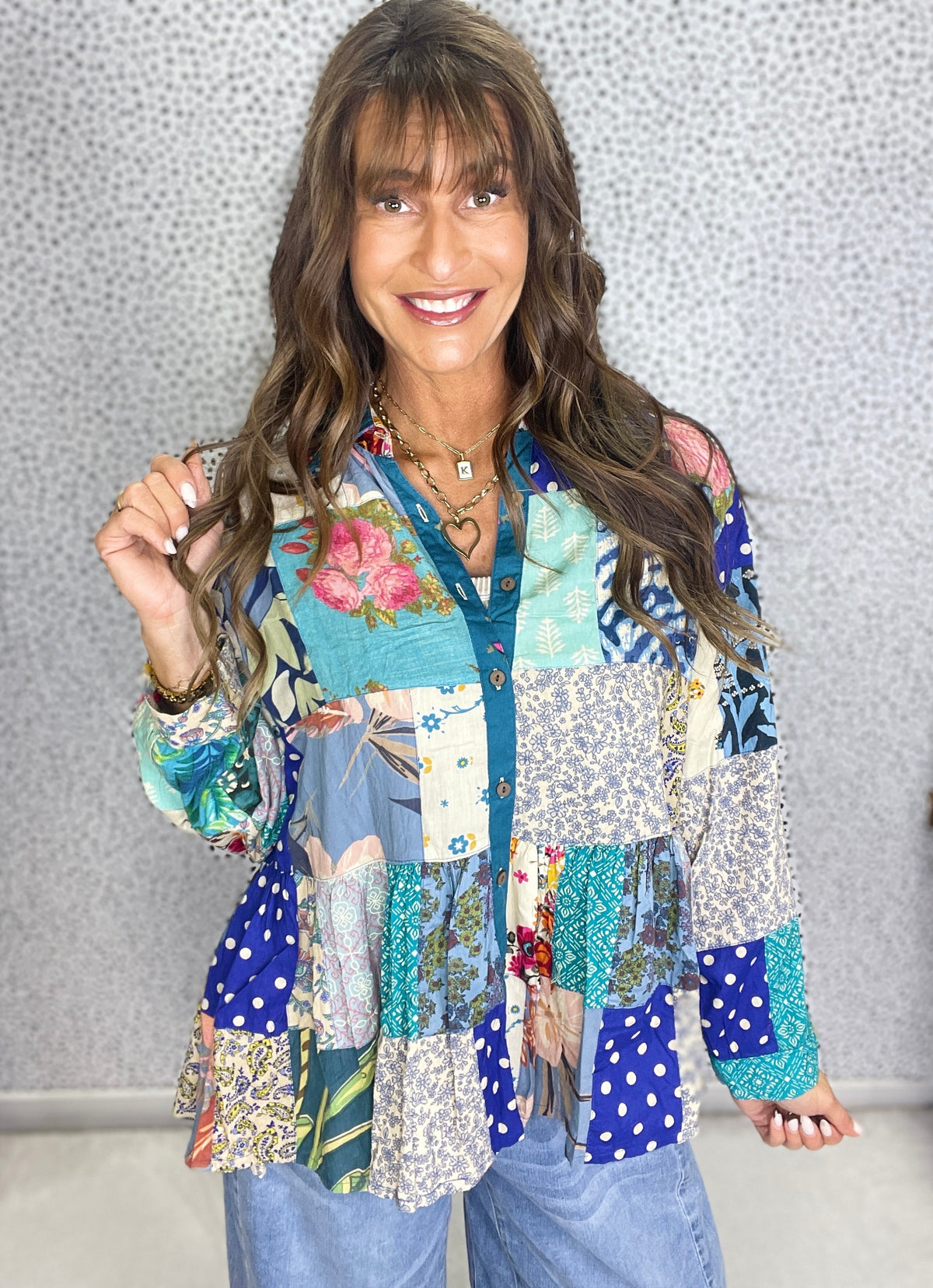 Boho Mosaic Patchwork Jacket