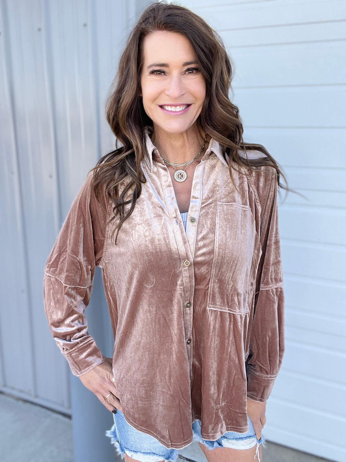 Make It After All Oversized Velvet Top In 3 Colors *Final Sale*