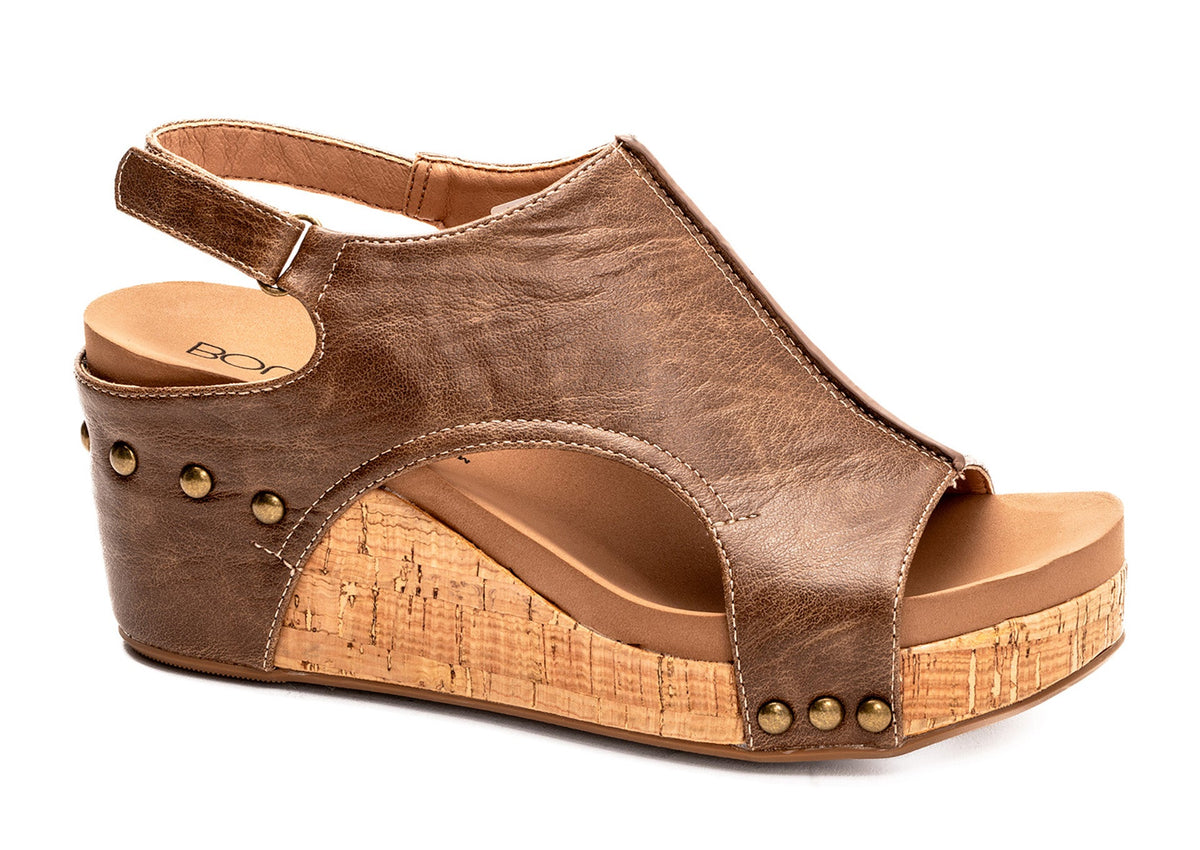 Corkys Carley Sandal In Tobacco *Final Sale*