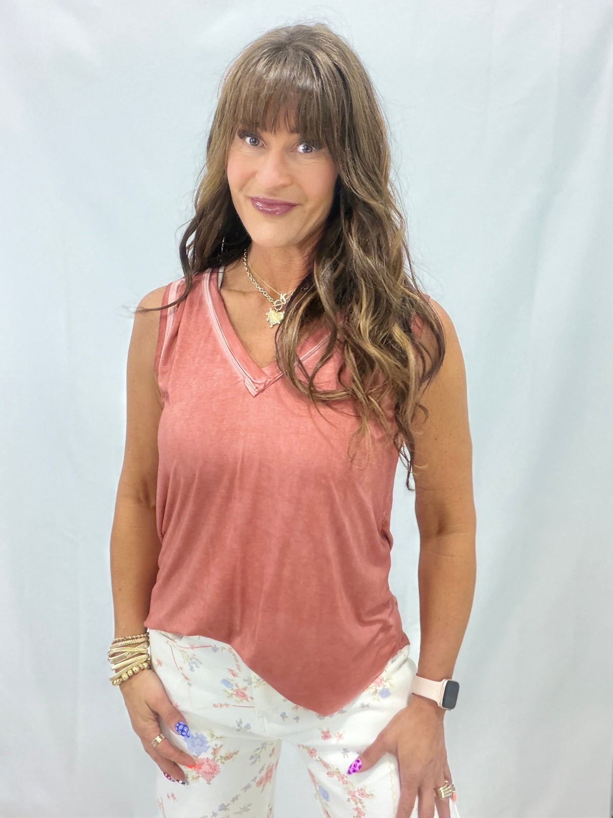 Wear It Out Boyfriend Tank In 2 Colors *Final Sale*