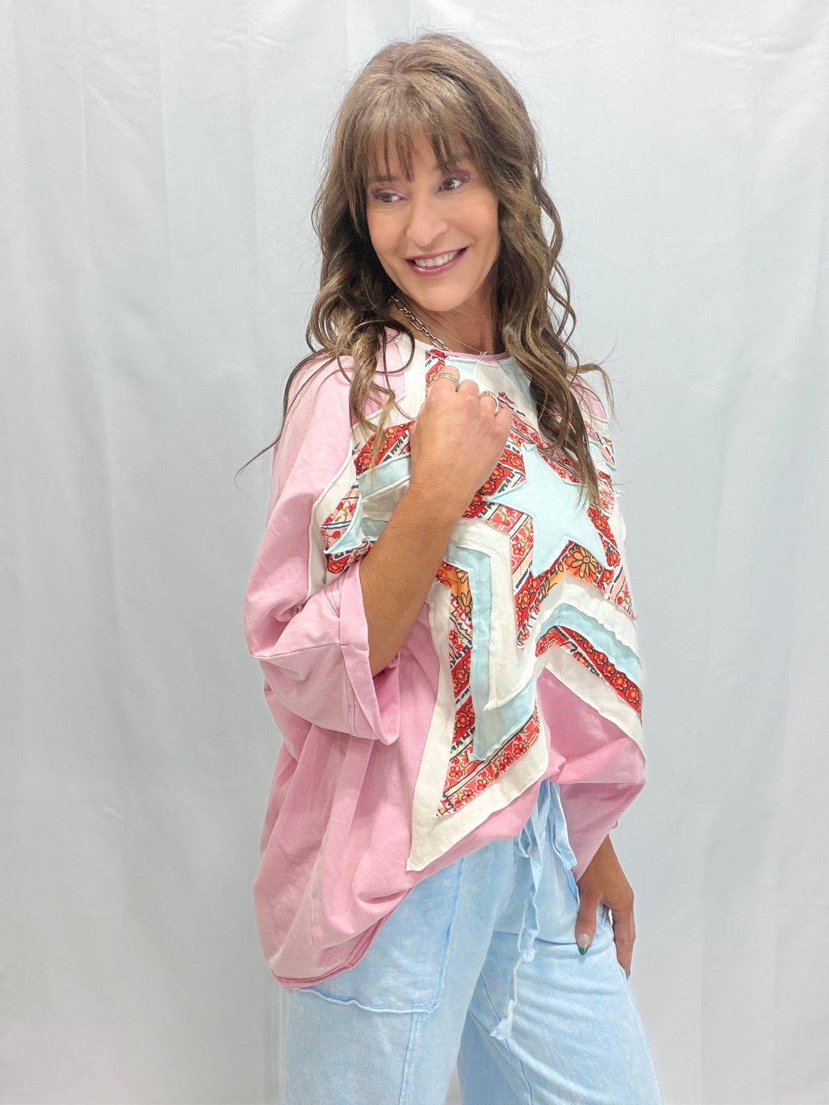 Starstruck Mineral Washed Top In 2 Colors