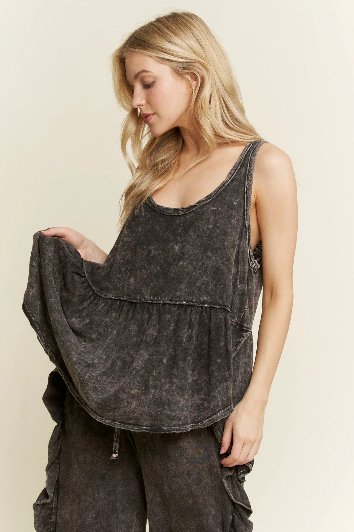 Easy Flow Mineral Washed Tank In 5 Colors