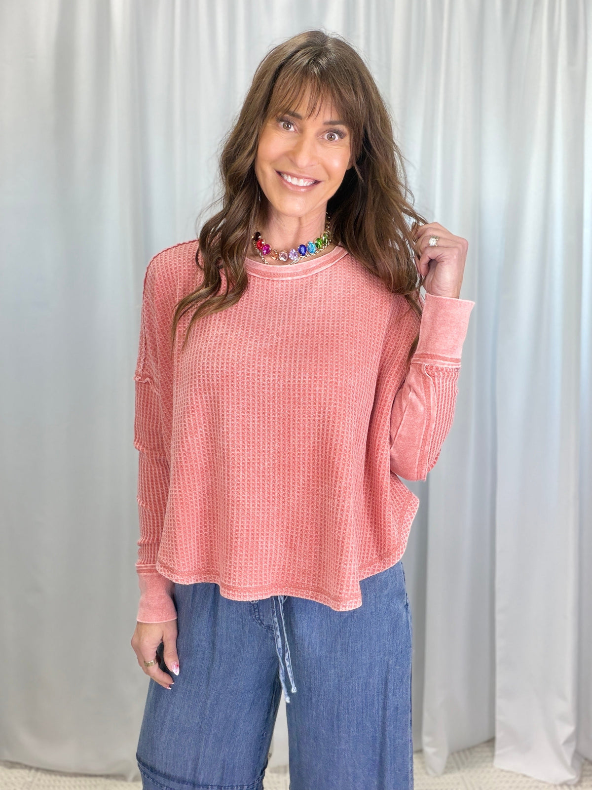 Rhythm And Reset Top In Ember