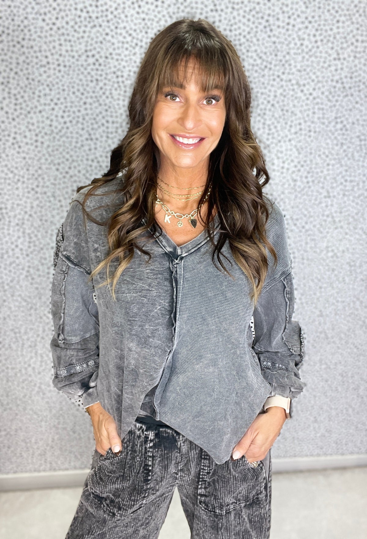 Desert Bloom Waffle Knit Top in 5 Colors