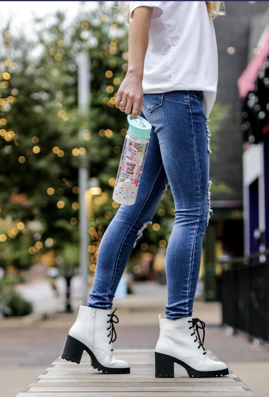 Pom Pom Water Bottle *Final Sale*