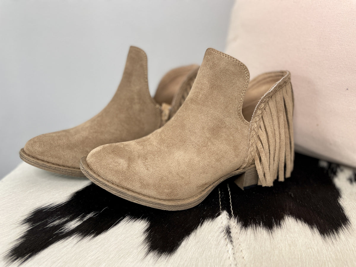 Trio Fringe Booties *Final Sale*
